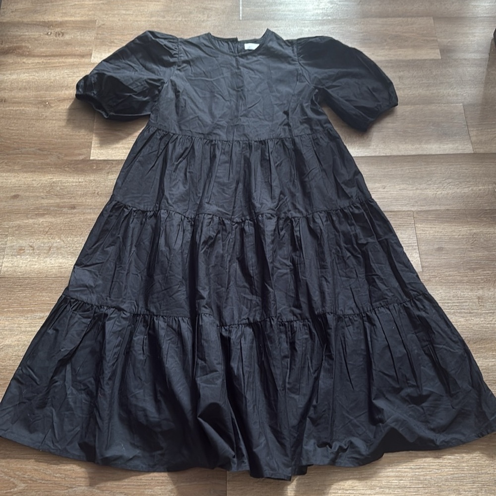Aritzia Little Moon Delphi Poplin Dress